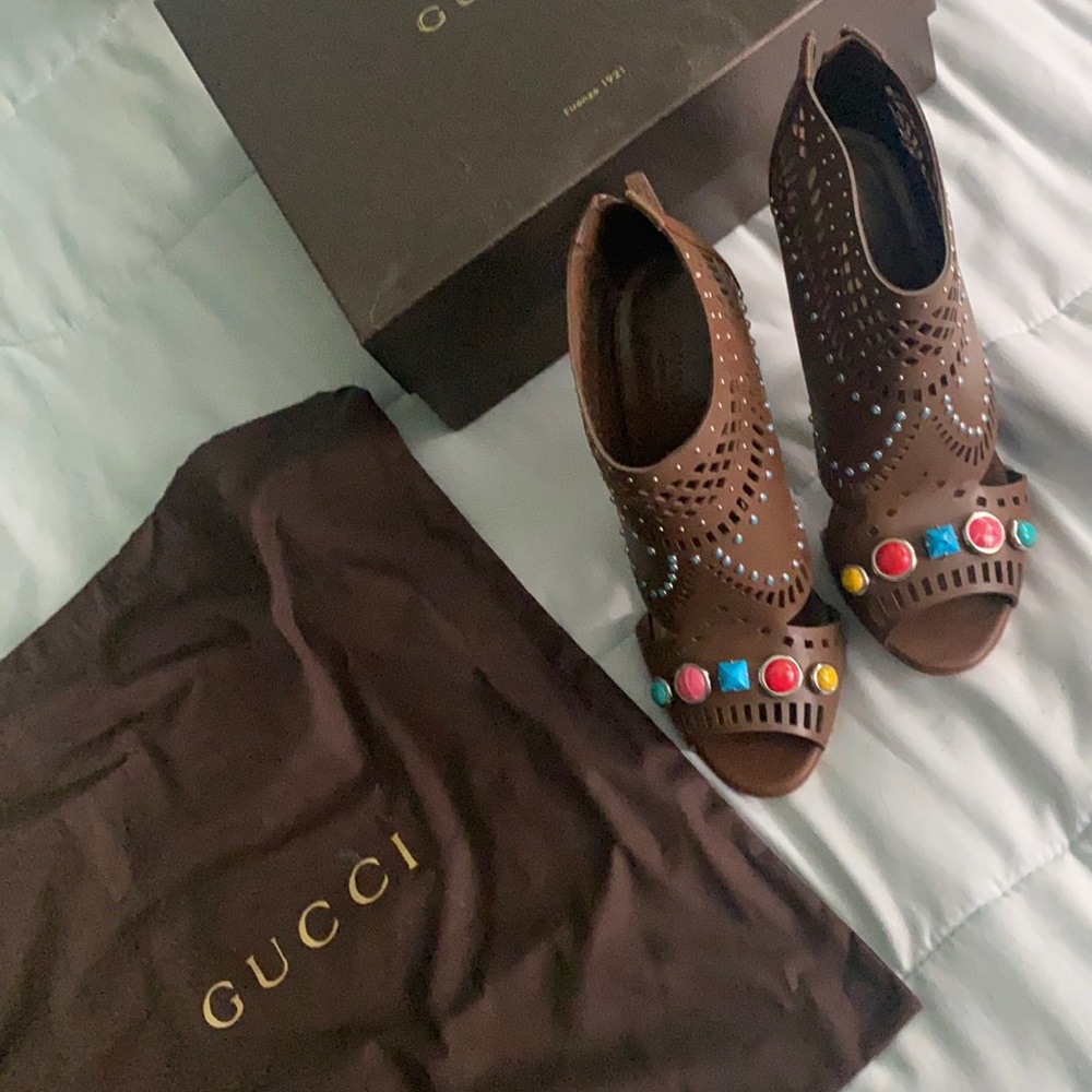 Gucci heels, worn once